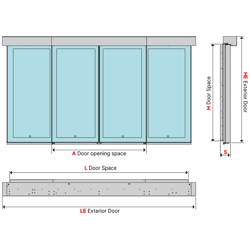 Four wings door 2177